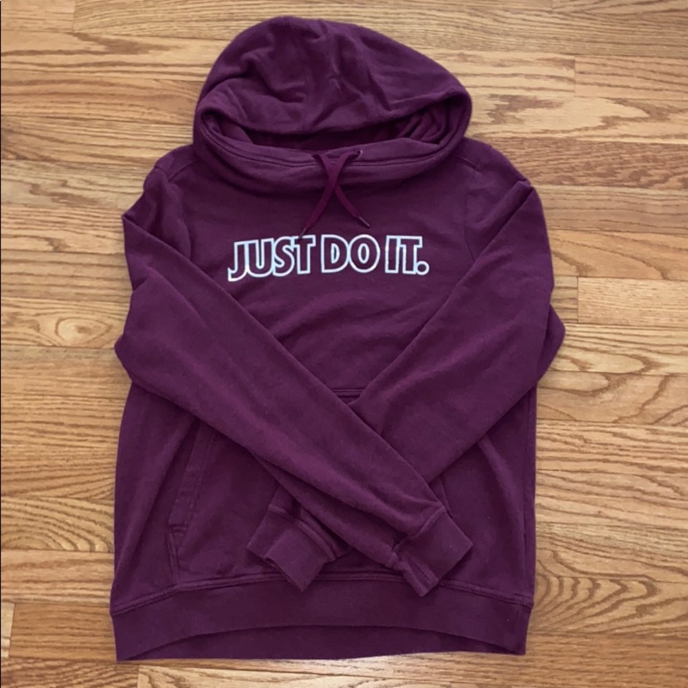 “JUST DO IT.” Nike sweatshirt